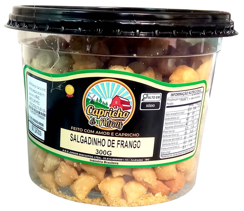 Petisco Sabor Frango
